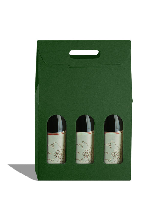 Scatola 3 Bottiglie con Battente