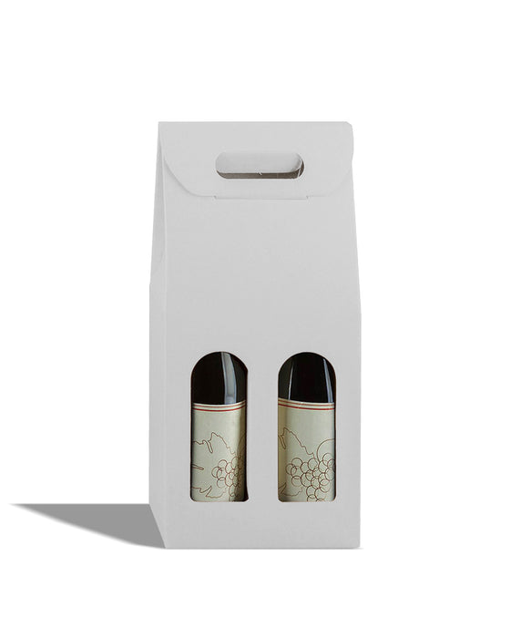 Scatola 2 Bottiglie con Battente