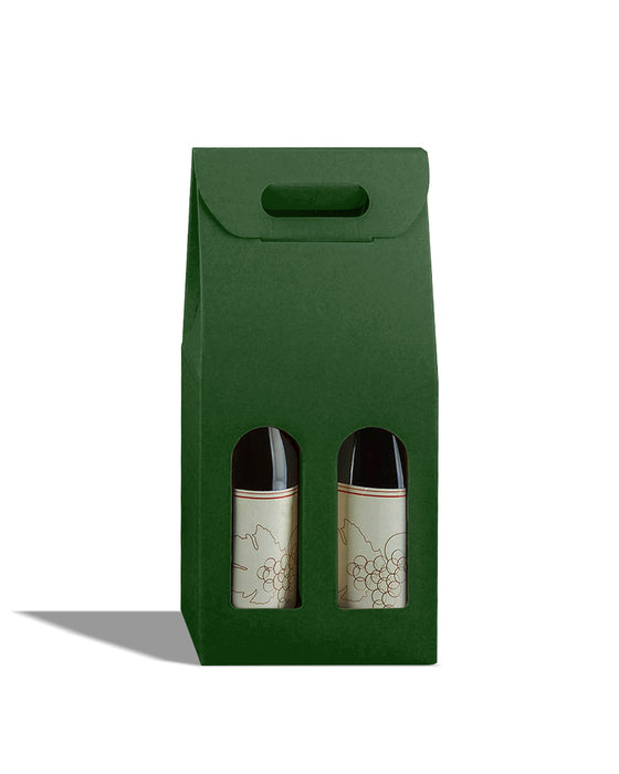 Scatola 2 Bottiglie con Battente